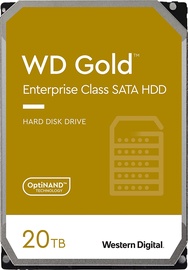 Жесткий диск сервера (HDD) Western Digital Gold Enterprise WD201KRYZ, 512 МБ, 3.5", 20 TB