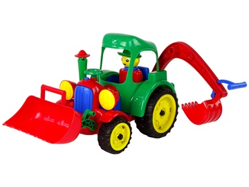 Žaislinis traktorius Tractor With Driver 15101, įvairių spalvų