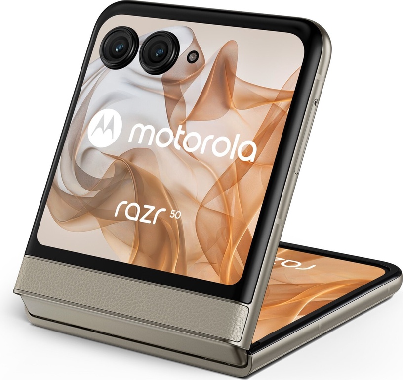 Мобильный телефон Motorola Razr 50, 256 GB, песочный