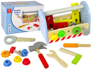 Bērnu darbarīku komplekts Acarebanny Toolbox, daudzkrāsaina