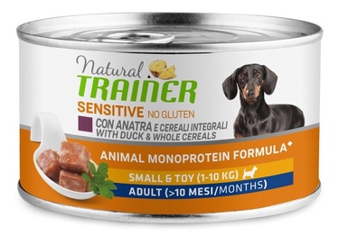 Влажный корм для собак Natural Trainer Sensitive Duck, мясо утки, 0.150 кг