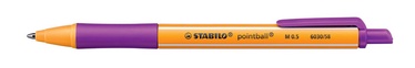 Ручка Stabilo Family, oранжевый/фиолетовый, 0.5 мм