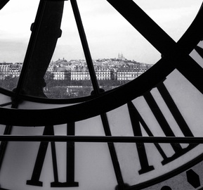 Fototapeet Art For The Home Orsay Clock 113174, 280 cm x 300 cm