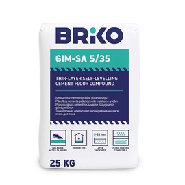 Смесь Briko Mixture GIM SA 5/35, выравнивающий, 25 кг