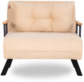 Dīvāns-gulta Hanah Home Sando, krēmkrāsa, 78 x 60 cm x 78 cm