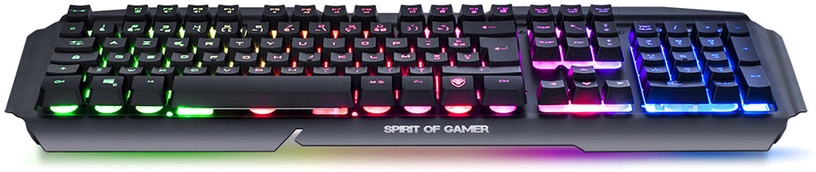 Клавиатура Spirit Of Gamer PRO-K5 RGB Английский (US), черный
