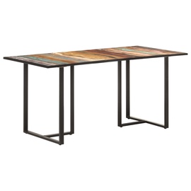 Söögilaud VLX 320694, pruun/mitmevärviline, 1600 mm x 800 mm x 760 mm