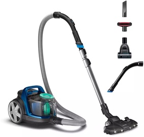 Tolmuimeja Philips FC9557/09, sinine/must, 900 W (kahjustatud pakend)