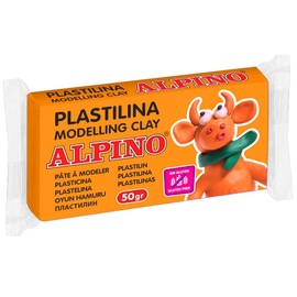 Plastilinas Alpino 1ADP0009152F, oranžinė, 50 g