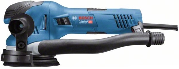 Электрическая эксцентриковая шлифовальная машина Bosch GET 55-125, 2.4 кг, 550 Вт