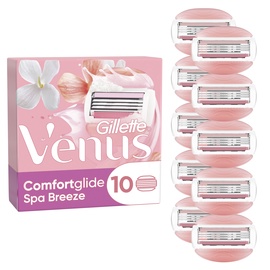 Сменные картриджи для бритв Gillette Venus ComfortGlide Spa Breeze, 10 шт.