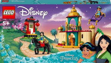 Конструктор LEGO® I Disney Princess™ Приключения Жасмин и Мулан 43208