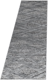 Ковровая дорожка Pisa Boho, серый, 250 см x 80 см