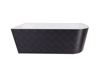 Vann, nurgaga Besco Zoya Glam, 150 cm x 75 cm x 58 cm, vasakpoolne