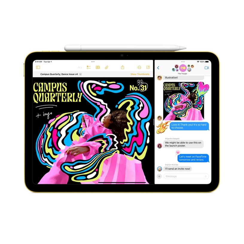 Планшетный компьютер Apple iPad Wi-Fi + Cellular, 11″, 4GB/512GB, 5G, blue