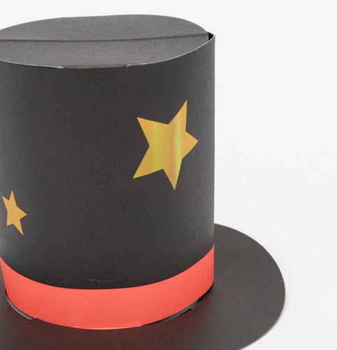 Müts Meri Meri Magican Party Hats, must, 12.7 cm, 8 tk
