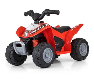 Bērnu elektromobilis - kvadricikls Milly Mally Honda ATV, sarkana