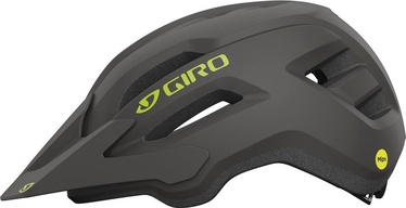 Велосипедный шлем универсальный GIRO Fixture II 7149932, черный/желтый, 540 - 610 мм