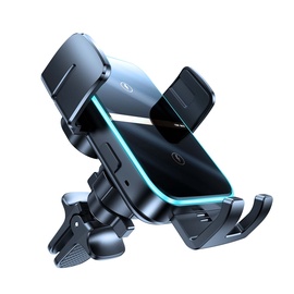 Laadija Joyroom JR-ZS246 Dual-Coil Wireless Car Charger Holder, Qi Wireless, must