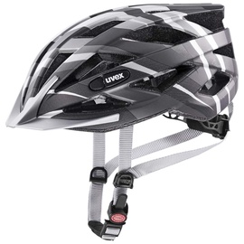Велосипедный шлем универсальный Uvex Air Wing CC, белый/серебристый/черный, 52-57