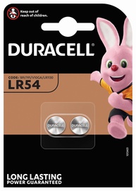 Elementai Duracell LR54, 2 vnt.