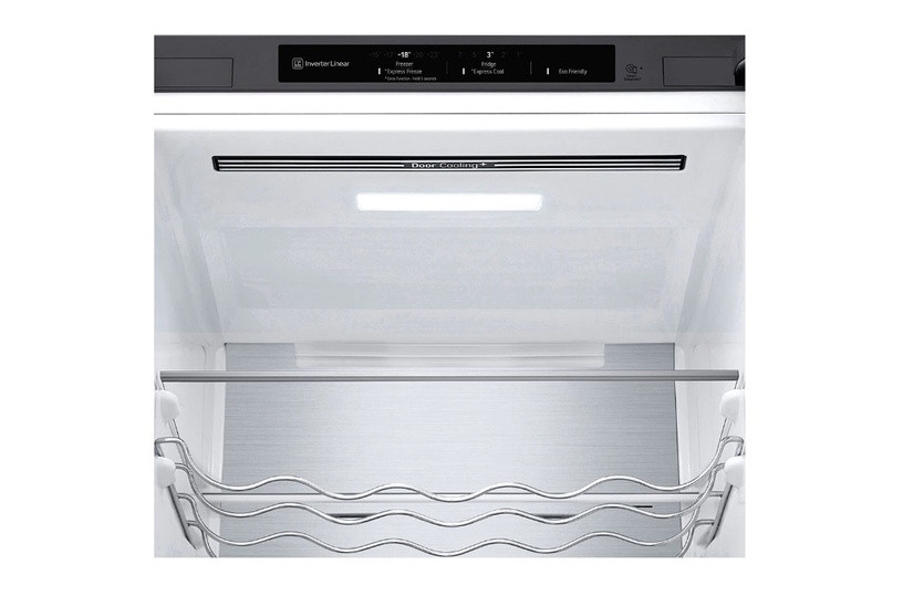 Холодильник LG GBB72PZVCN1, морозильник снизу