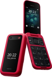 Mobiiltelefon Nokia 2660, punane, 48GB/128MB