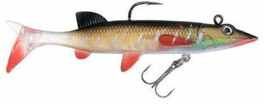 Vibrēšanas ierīce Jaxon Magic Fish TX-M A 1211601, 8 cm, 8 g, zelta/sudraba/melna