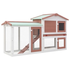 Puur närilisele VLX Large Rabbit Hutch, 1400 mm x 460 mm x 850 mm