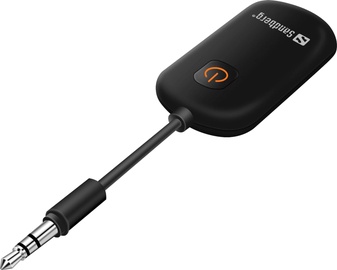 Bluetooth siųstuvas Sandberg Bluetooth Audio Link 2in1 TxRx 3.5 mm, Bluetooth, juoda