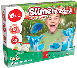 Slaima veidošanas komplekts SCIENCE4YOU Glow on the dark 80003112ML