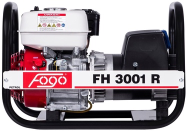 Генератор с бензиновым двигателем Fogo FH3001R, 2500 Вт