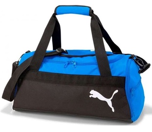 Спортивная сумка Puma TeamGoal 76857 02, синий/черный, 24 л