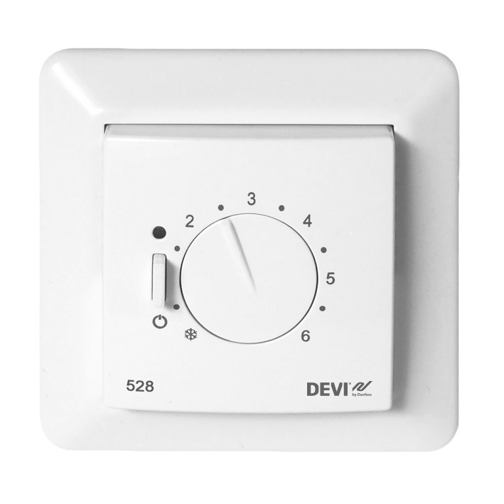 Термостат Devi, крепится на стену, 5 - 35 °С