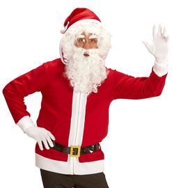 Kostüüm täiskasvanutele Widmann Santa Claus, must/punane, polüester, L/XL