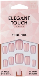 Накладные ногти Elegant Touch Polished Colour Think Pink, 25 шт.