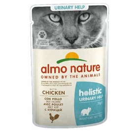 Влажный корм для кошек Almo Nature Holistic Urinary help Chicken, курица, 0.070 кг