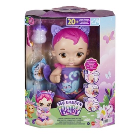 Lelle - jaundzimušais Mattel My Garden Baby MGB Feature Kitty HHP27/HHP28, 30 cm