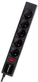 Удлинитель Tracer PowerGear, 5 места, 3 м