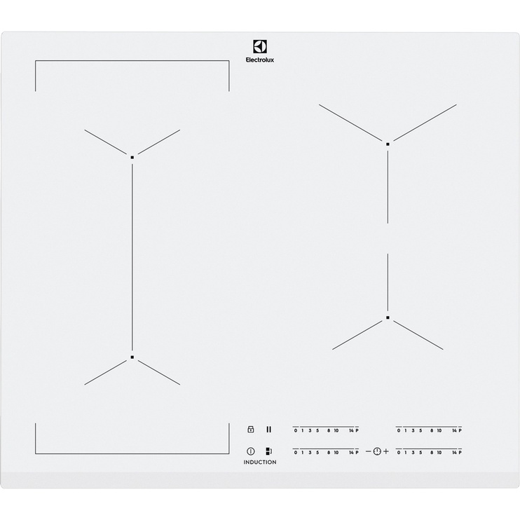Индукционная плита Electrolux 600 serija „Bridge“ EIV63440BW