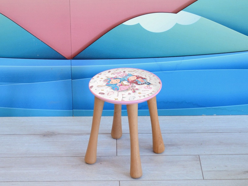 Bērnu krēsls Kalune Design Kids, daudzkrāsains, 250 mm x 250 mm
