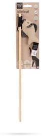 Rotaļlieta uz kociņa kaķiem Beeztees Minus One Zorba 440700, brūna/krēmkrāsa, 42 cm