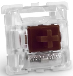 Tastatūras vāciņš Sharkoon Gateron Pro Brown Switch Set 35pcs, brūna