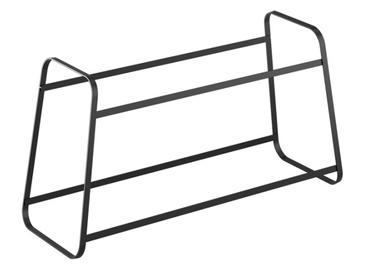 Jalatsiriiul Metaltex Lava, must, 18 cm x 52 cm x 27 cm