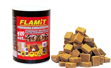 Iedegšanas ierīce Flamit Brown, 480 g, 100 gab.