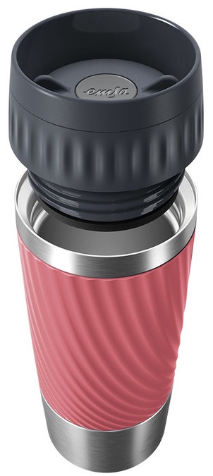 Termokrūze Emsa Travel Mug Twist, 0.36 l, rozā