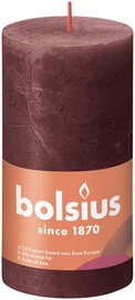 Свеча Bolsius Rustic Shine Velvet цилиндрическая, 60 час