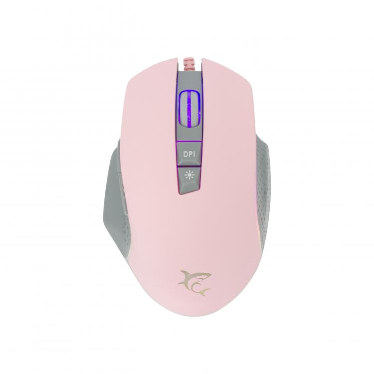 Игровая мышь White Shark GM-5009 Gareth, розовый