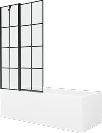 Vann seinaga, teisaldatav Mexen Cubik, 150 cm x 70 cm x 40 cm, ristkülik