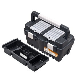 Ящик для инструментов Okko SKRS500FRCCZALT0, 46.2 см x 24.2 см x 25.6 см, черный/серый